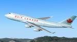 FS2004
                  Boeing 747-400 in Air Canada's new livery,